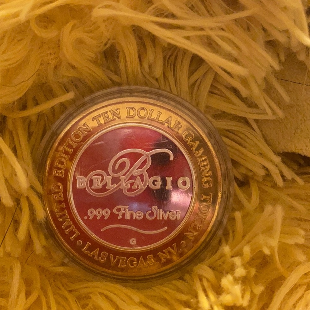 Collectors Bellagio Limited Edition $10 token